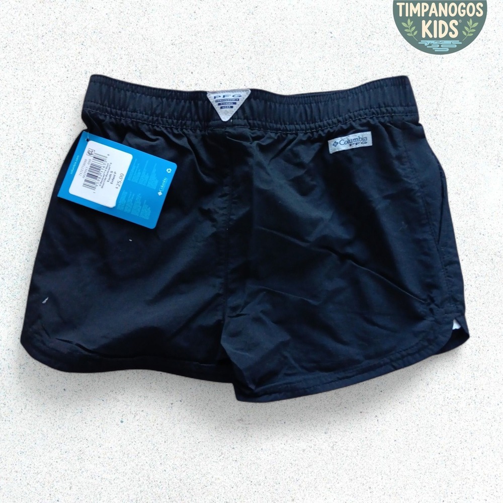 Columbia PFG BackCast Shorts Youth Medium 10/12 Black NWT Quick Dry Fishing